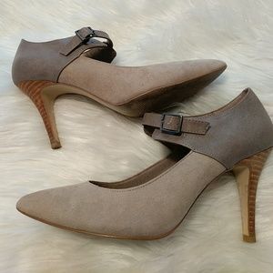 Audrey Brooke heels with strap